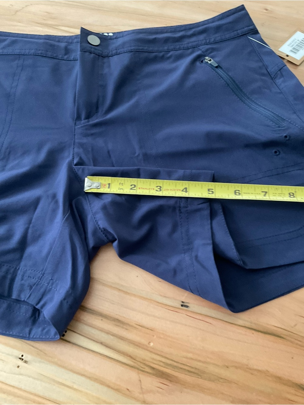 Title Nine Deep Navy Performance Shorts - Picture 8 of 11